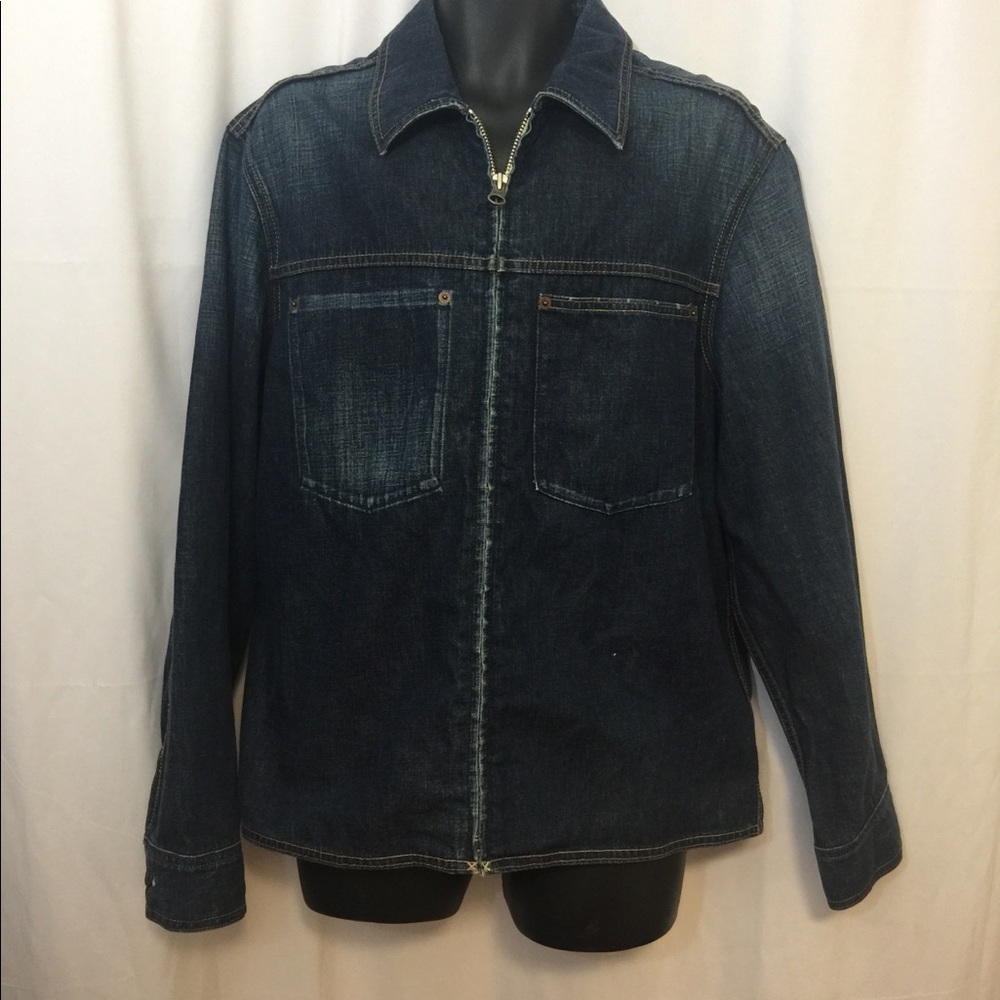 Gap denim barn chore jean jacket L